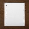 White Fanfold Tractor Feed Braille Transcribing Paper