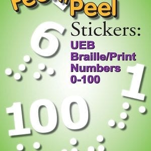 feel n peel stickers numbers 0 to 100