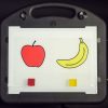 LED Mini Lite box with apple and a banana overlay graphic