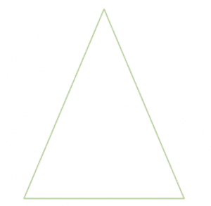 a triangle shape