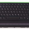 Top view of Mantis Q40 in green TPU case.