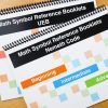 Math Symbols Reference Booklet Large Print