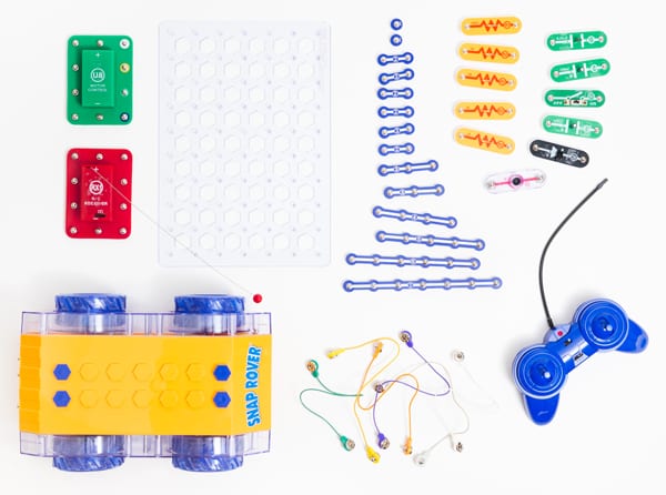 Snap circuits deluxe snap rover top