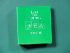 Light Box Materials Level 3 binder cover
