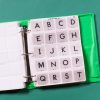 Light Box Activity Guide Level 3 graphics cards with large letters
