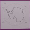 paper map of the a continent