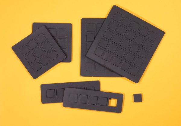 LED mini light box kydex foam rubber grid set