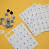 Hundred Board and Manipulatives: sheets with numbers