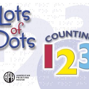 Lots of Dots: Counting 1 2 3, UEB book cover.