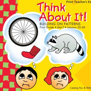 Cover of Building on Patterns First Grade Teacher's Edition Unit 7 Lessons 35-40