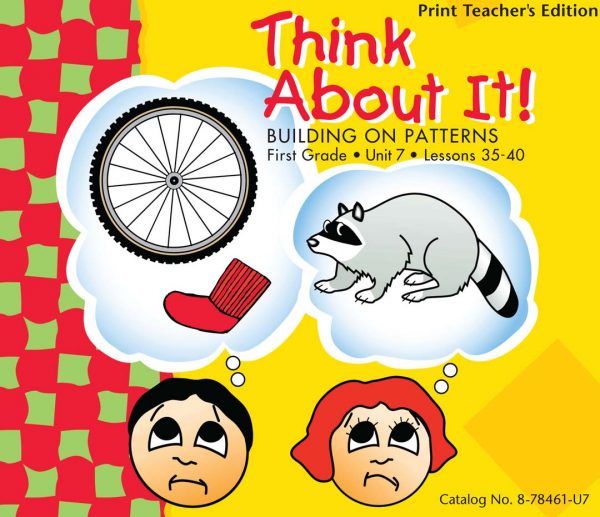 Cover of Building on Patterns First Grade Teacher's Edition Unit 7 Lessons 35-40