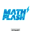 Math Flash logo with lightning bolt