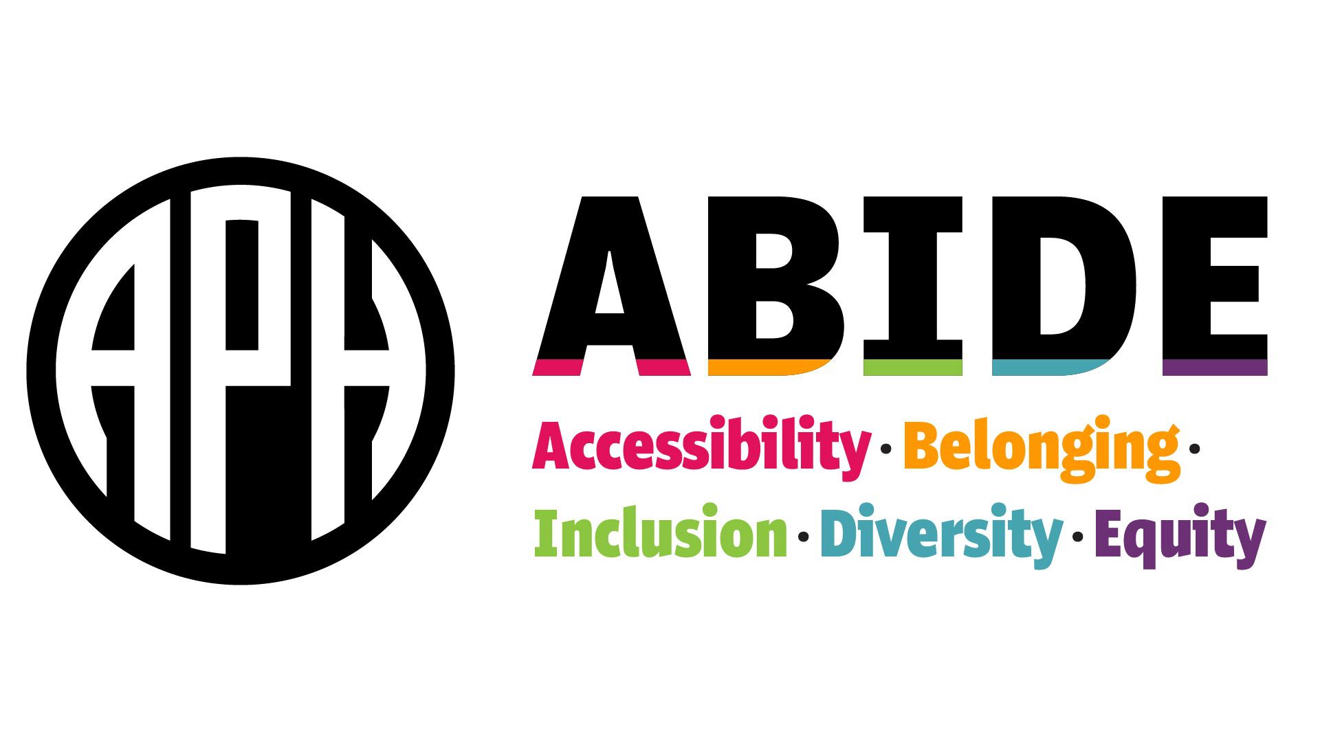 APH ABIDE logo. Under the acronym ABIDE are the words 