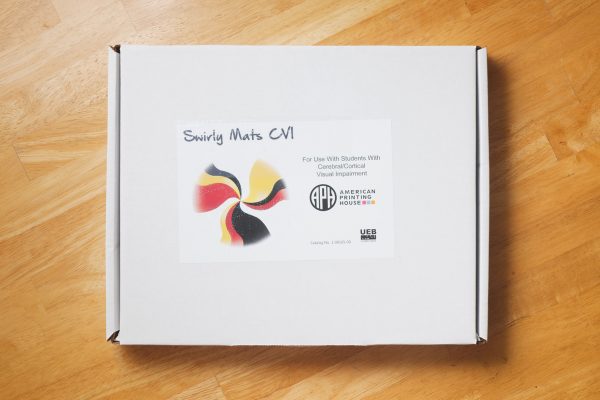 Swirly Mats CVI box on a wooden surface.