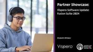 Vispero Software Update: Fusion Suite 2024 conference title slide