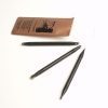 Three black line-drawing tools spread out next to the "Tactile Line Drawing Tools" pouch on a white background.