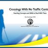 Splash screen of Crossings with No Traffic Control software