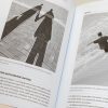 A close up of two pages in Accessible Science depicting a section called "Experiential and Incidental Learning." On the left side is a picture showing shadows of two students that have been outlined with tactile material, and on the right is a photo of a young boy walking barefoot on a beach.