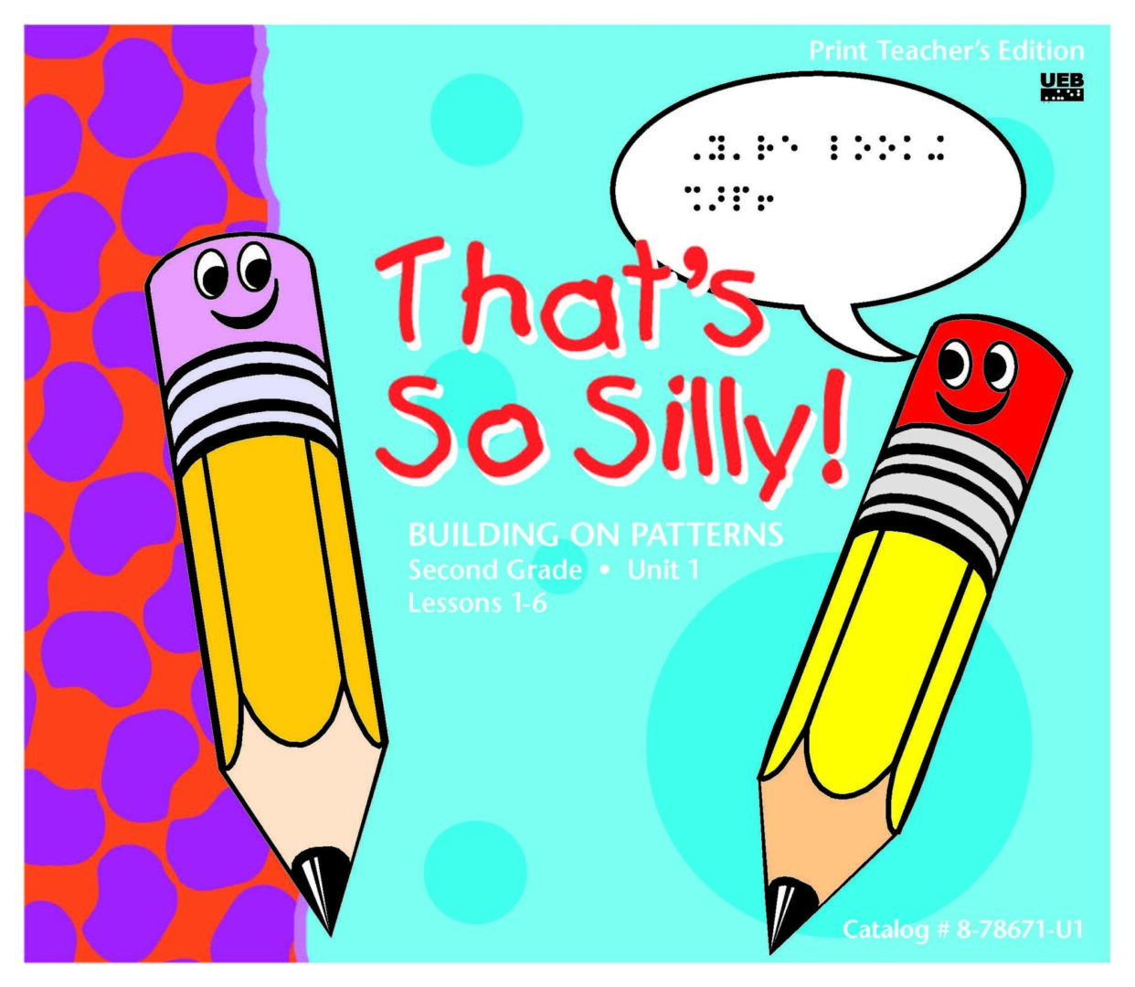 BOP-2 Teacher Edition Unit 1_cover Cover of BOP Second Grade unit 1 print teacher's edition.