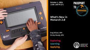 Multiple hands reaching to touch the Monarch display are shown next to text that reads "What's New in Monarch 2.0?"